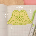 Smiski Better Together Waterproof Sticker