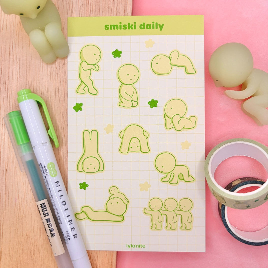 Smiski Daily Sticker Sheet
