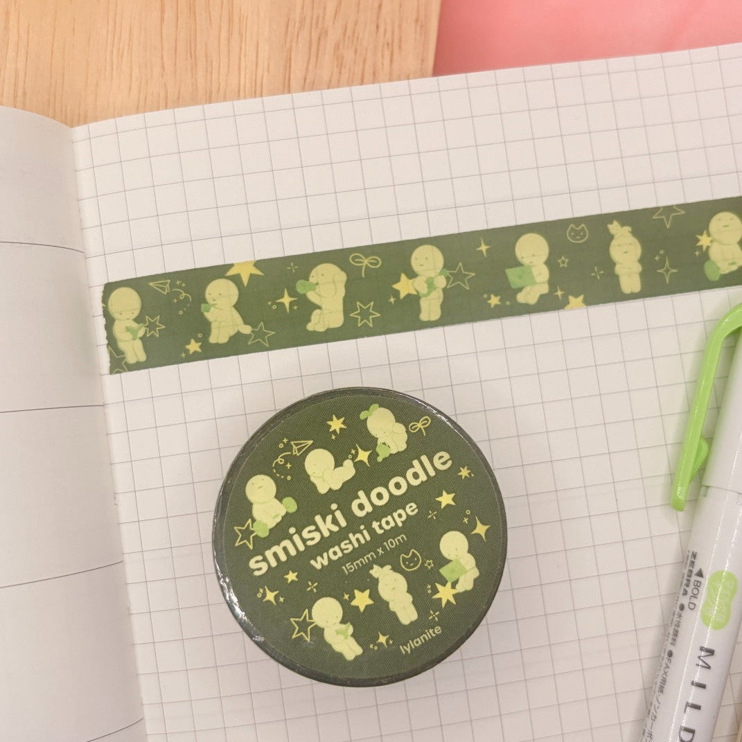 Smiski Doodle Washi Tape