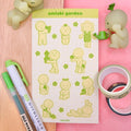 Smiski Garden Sticker Sheet