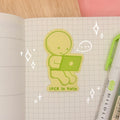 Smiski Lock In Waterproof Sticker