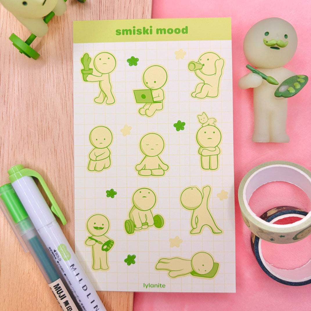 Smiski Mood Sticker Sheet