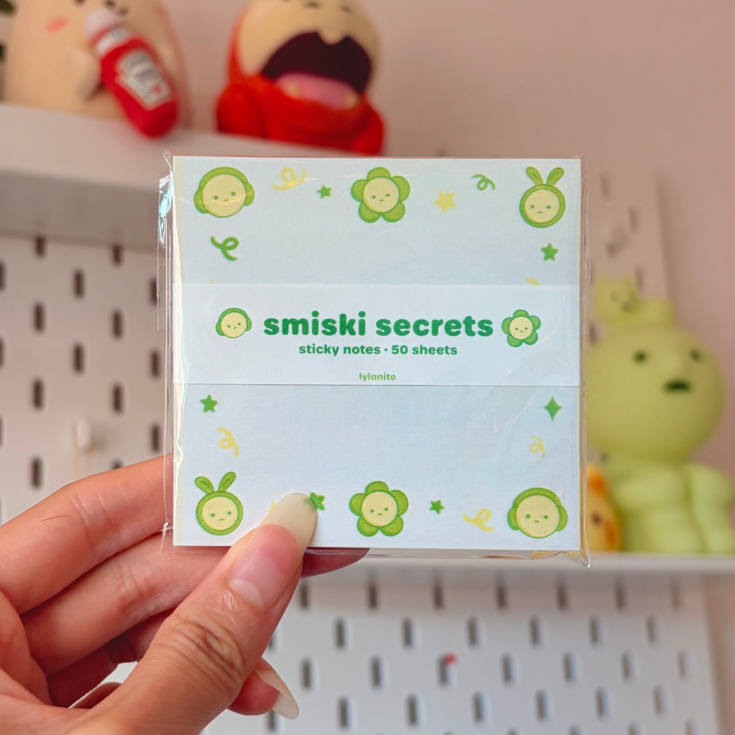 Smiski Secrets Sticky Notes
