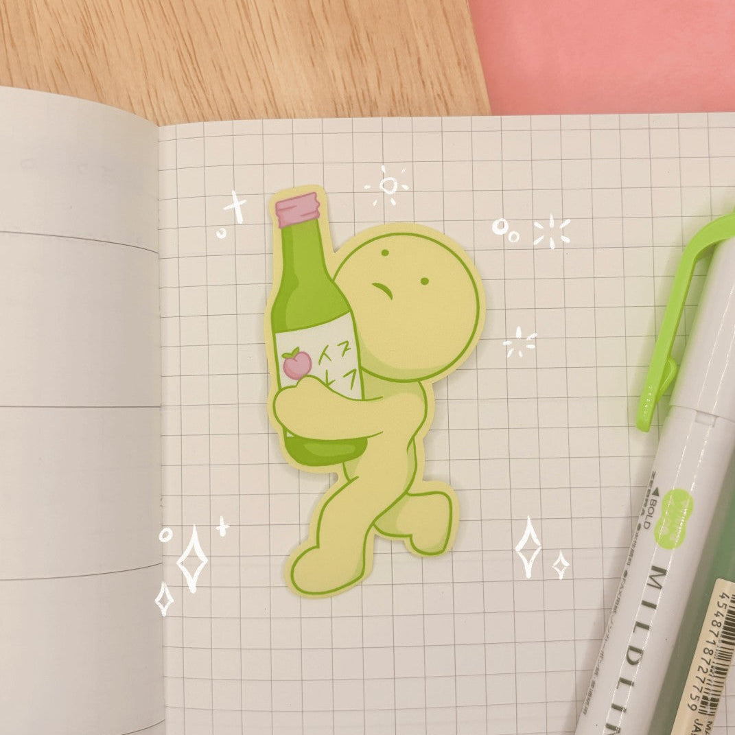 Smiski Soju Waterproof Sticker