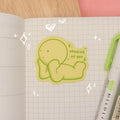 Smiski Thinking of You Waterproof Sticker