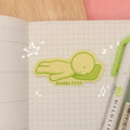 Smiski Always Tired Waterproof Sticker
