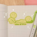 Smiski Wake Up Waterproof Sticker