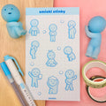 Smiski Stinky Sticker Sheet