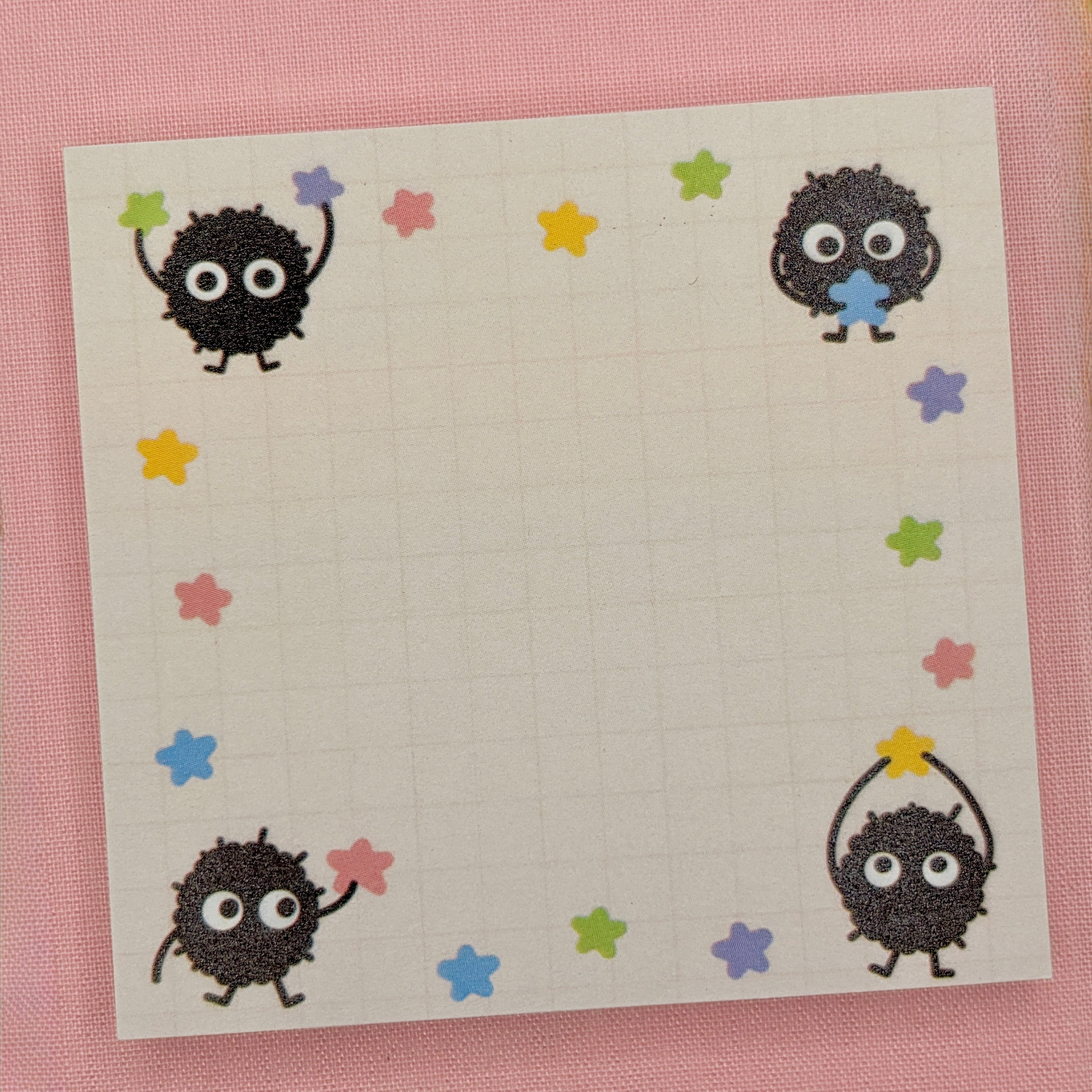 Soot Sprite Snackies Sticky Notes